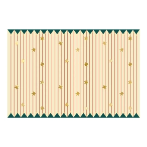 Papirsdug Striber Tynd - 180x120cm