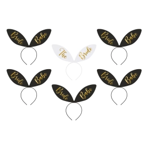 Hrbjle Bride Squad Sort - 6stk