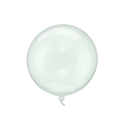 Ballon Orbz Gennemsigtig Gr�n 40cm - 1stk 