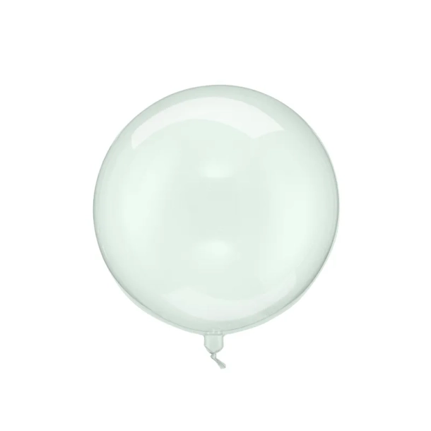 Ballon Orbz Gennemsigtig Gr�n 40cm - 1stk 
