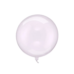 Ballon Orbz Gennemsigtig Lilla 40cm - 1stk 