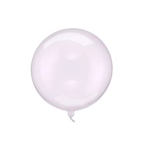 Ballon Orbz Gennemsigtig Lilla 40cm - 1stk 