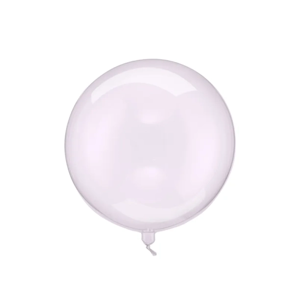 Ballon Orbz Gennemsigtig Lilla 40cm - 1stk 
