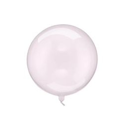 Ballon Orbz Gennemsigtig Pink 40cm - 1stk 