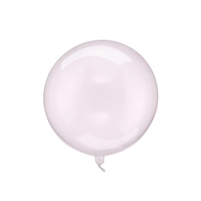 Ballon Orbz Gennemsigtig Pink 40cm - 1stk 