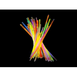Kn�klys Selvlysende Assorterede Farver - 100stk