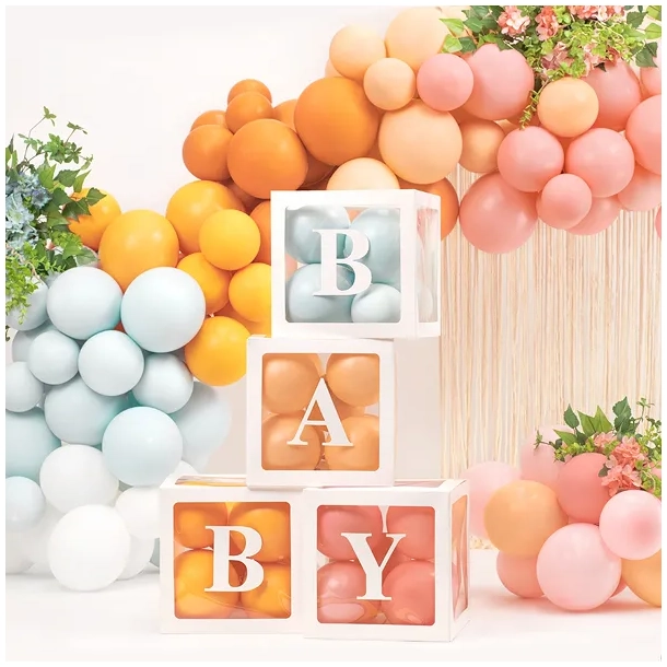 Ballonbokse BABY 30x30cm - 1st