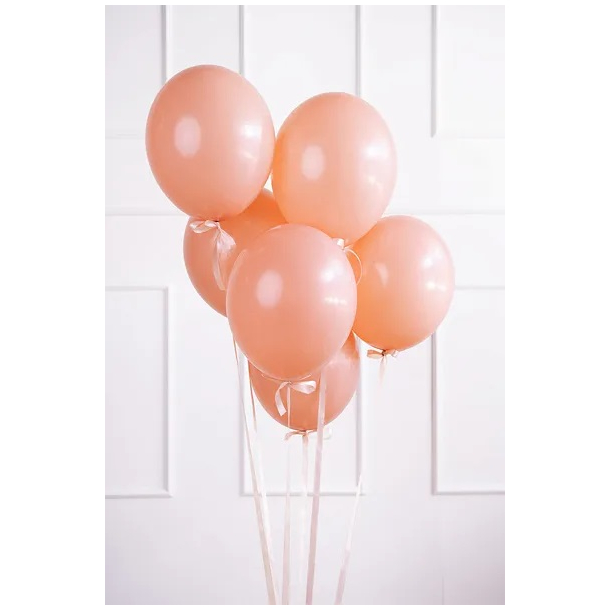 Balloner Kraftige Fersken 27cm - 10stk