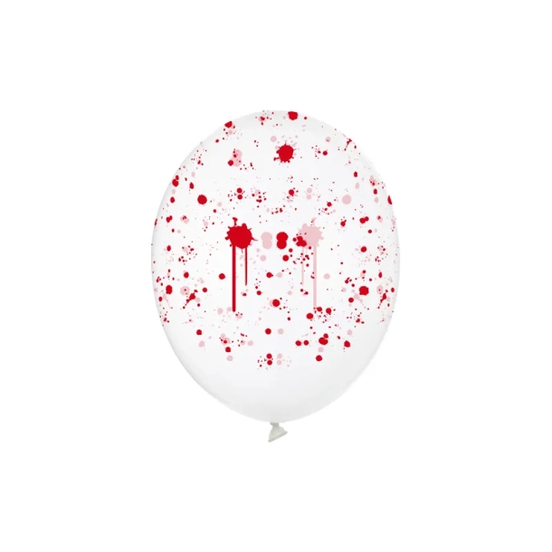 Balloner Halloween Blod 30cm - 50stk
