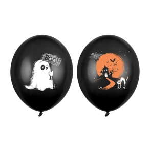 Balloner Halloween 30cm - 6stk