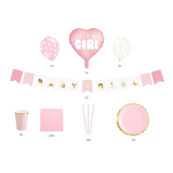 Festkasse Its a Girl - 49dele