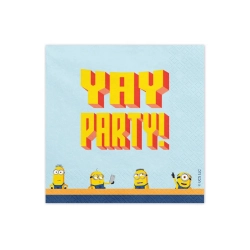 Servietter Minions - 20stk