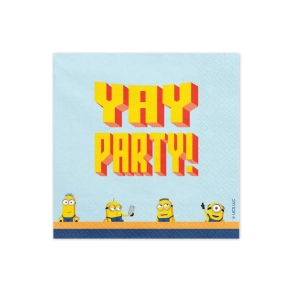 Servietter Minions - 20stk