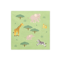 Servietter Safari 33x33 - 12stk