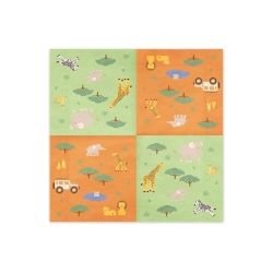 Servietter Safari 33x33 - 12stk