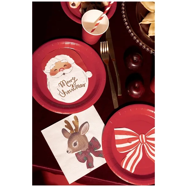 Servietter Julemand 13x16 - 12stk