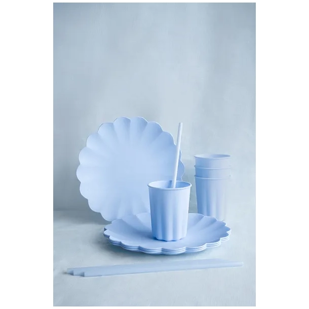 Sugerr Genanvendelige Pastel Bl - 12stk