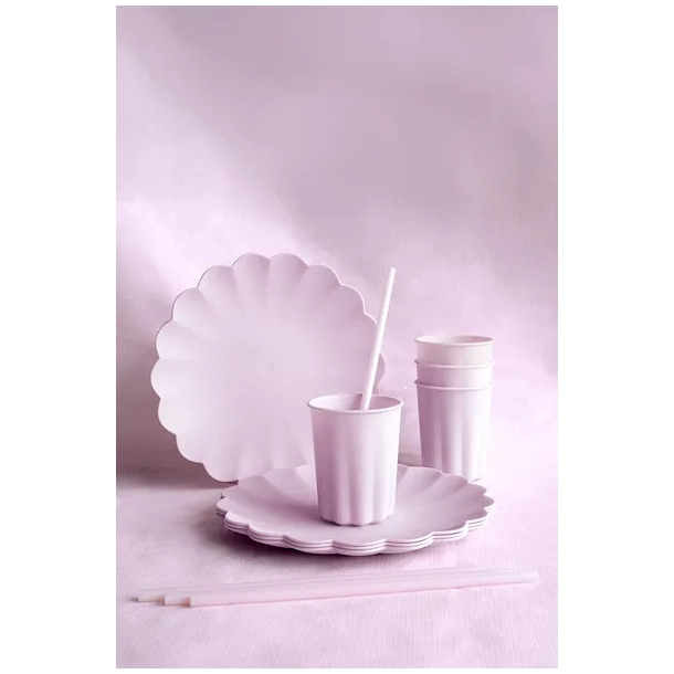  Sugerr Genanvendelige Pastel Lilla - 12stk