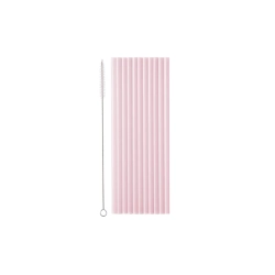 Sugerr Genanvendelige Pastel Pink - 12stk