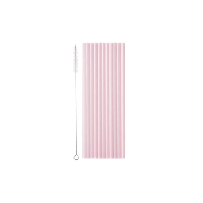 Sugerr Genanvendelige Pastel Pink - 12stk