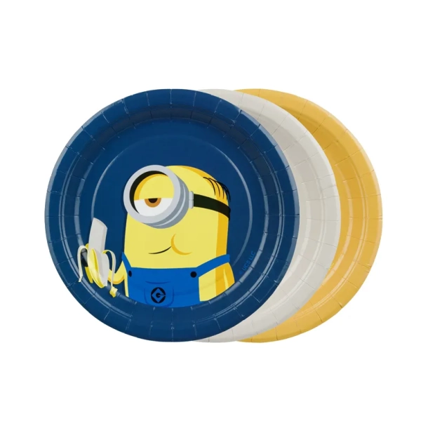 Tallerkner Minions �18 - 6stk