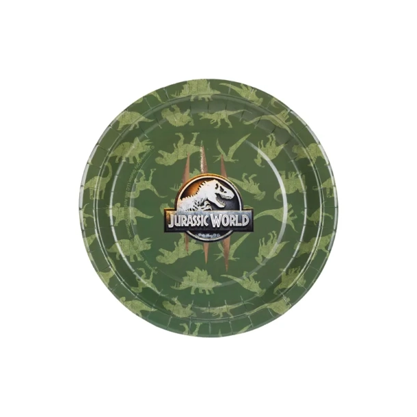 Tallerkner Jurassic World �23 - 6stk