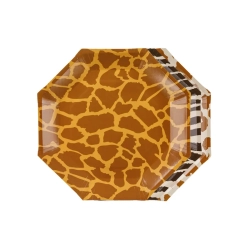 Tallerkner Safari Spots �23 - 6stk