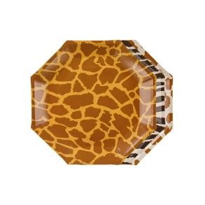 Tallerkner Safari Spots �23 - 6stk