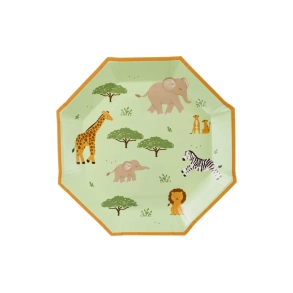 Tallerkner Safari �23 - 6stk