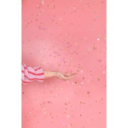 Konfettirr Stjerne og Kat - 20cm