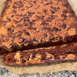 Brookie - Brownie og Cookie kage