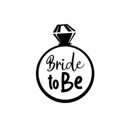 Luksus Sukkerprint Bride To Be 5 - 15stk