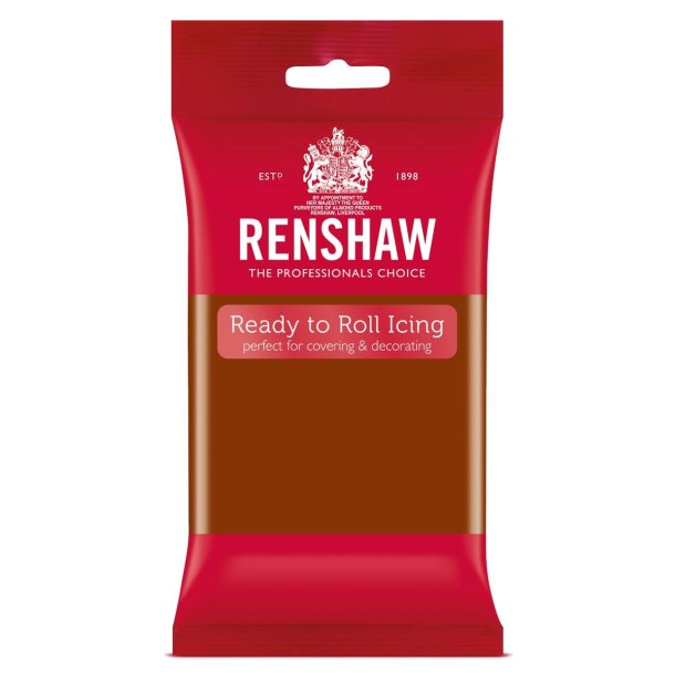 Renshaw Fondant Dark Brown - 250g 