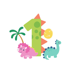 Luksus Sukkerprint 1rs Dino - 19