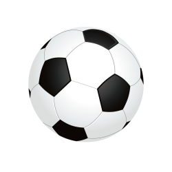 Luksus Sukkerprint Fodbold 5 - 15stk