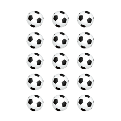 Luksus Sukkerprint Fodbold 5 - 15stk