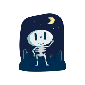 Luksus Sukkerprint Halloween 2 - A4