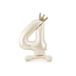 Folieballon Stende Tal Light Cream - 84cm