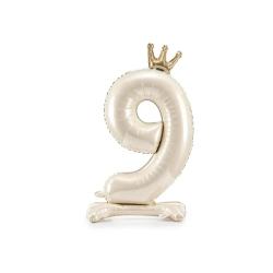 Folieballon Stende Tal Light Cream - 84cm