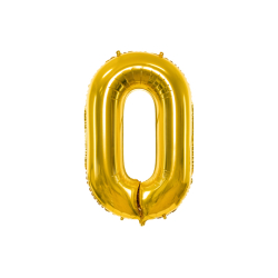 Folieballon Tal Guld - 86cm