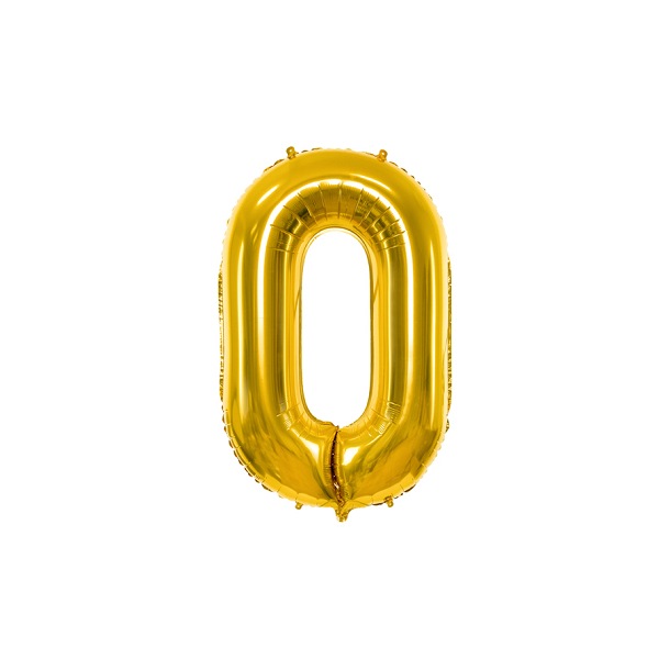 Folieballon Tal Guld - 86cm