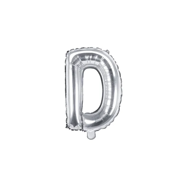 Folieballon Bogstav Slv - 35cm