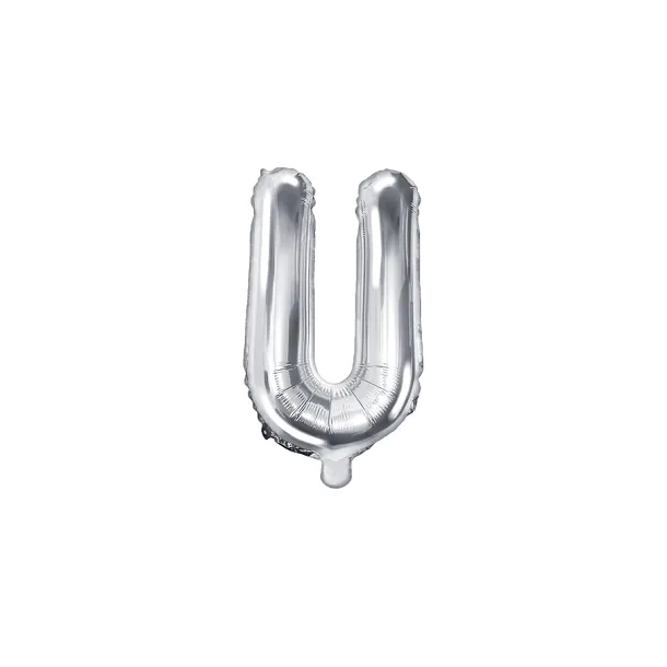 Folieballon Bogstav Slv - 35cm