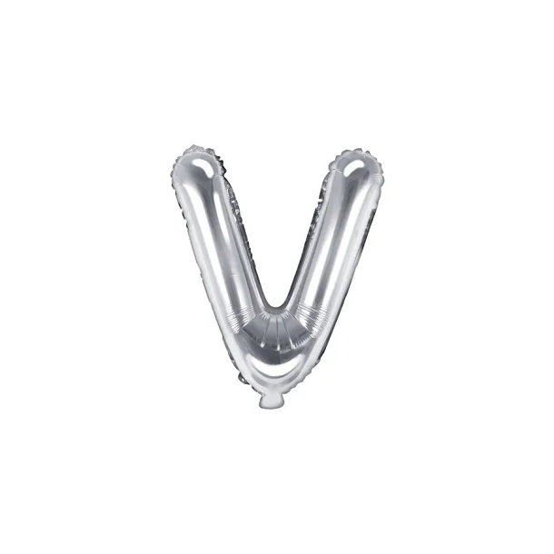 Folieballon Bogstav Slv - 35cm