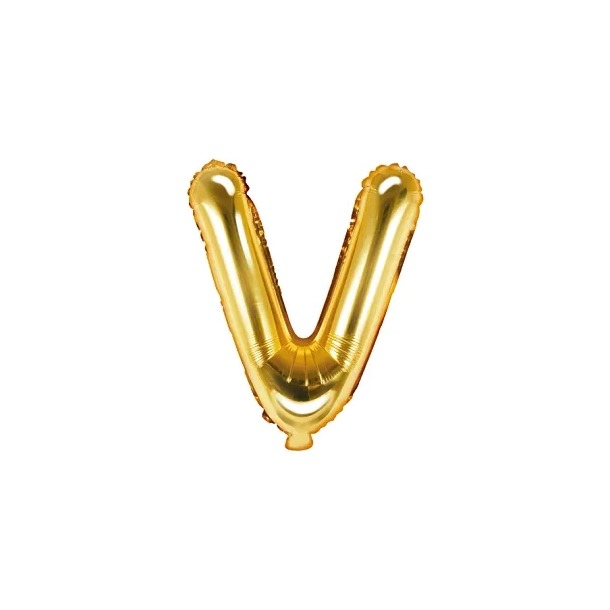 Folieballon Bogstav Guld - 35cm