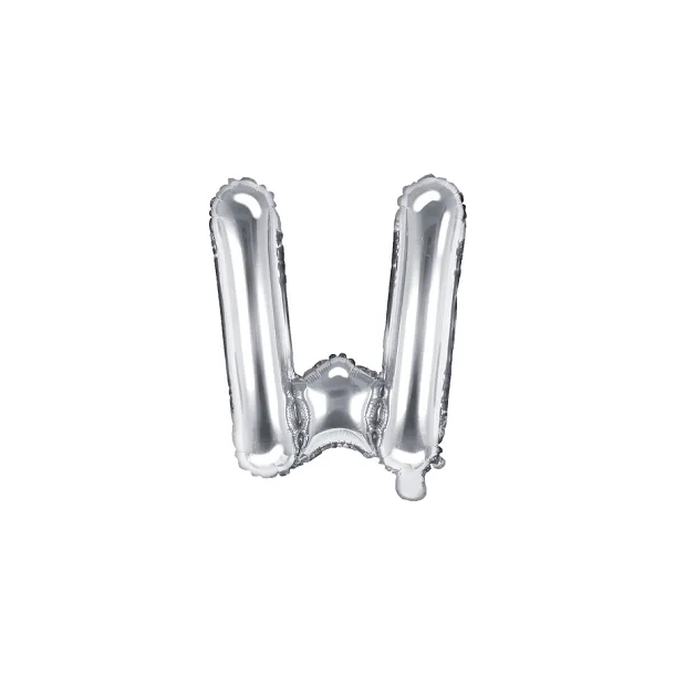 Folieballon Bogstav Slv - 35cm