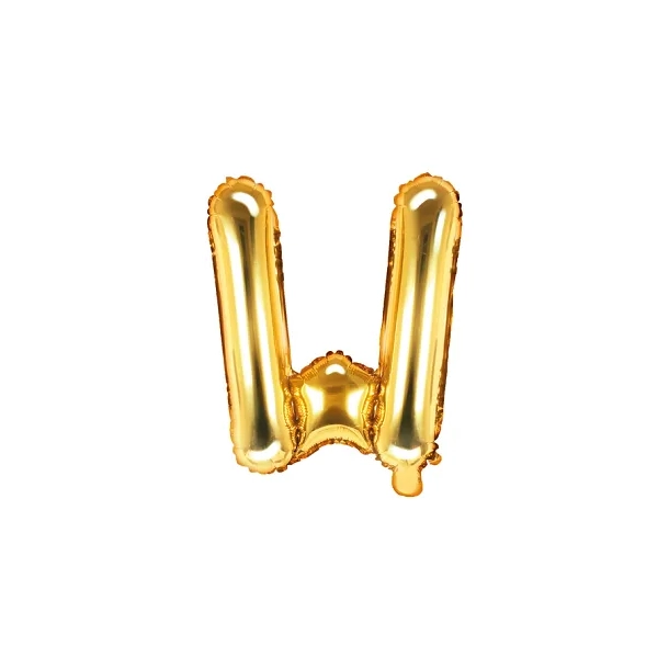 Folieballon Bogstav Guld - 35cm