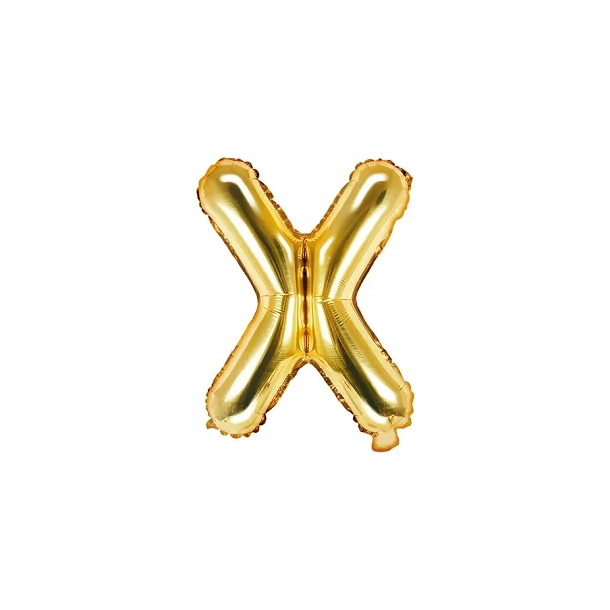 Folieballon Bogstav Guld - 35cm