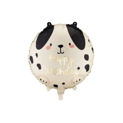 Folieballon Hund Happy Birthday - 35cm
