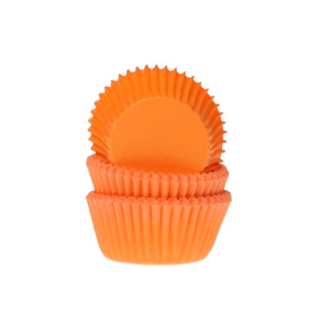 House of Marie Mini Muffinsforme Orange - 60stk
